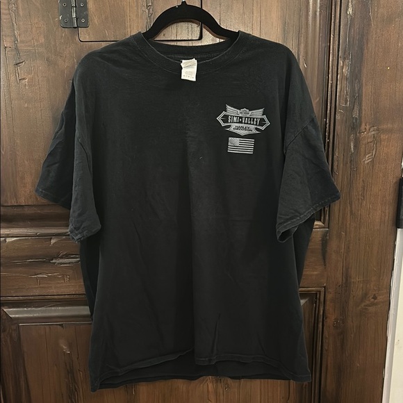 Black Motorcycle Expo Graphic T-Shirt - Picture 5 of 5